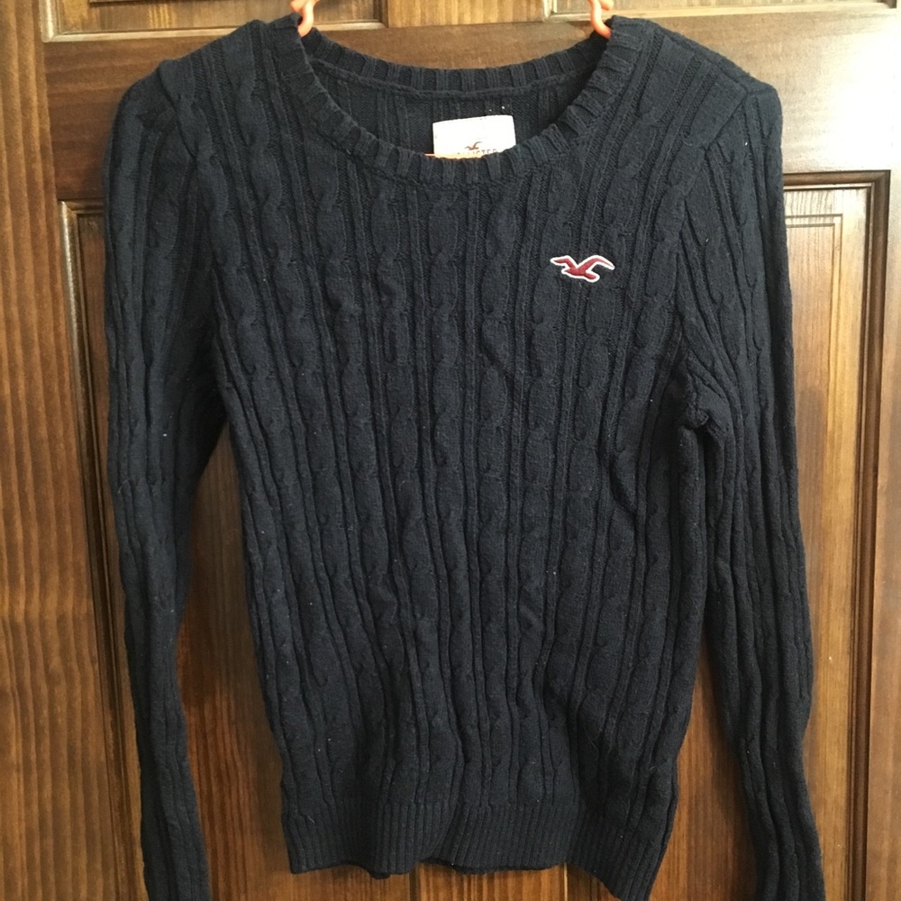 Navy sweater